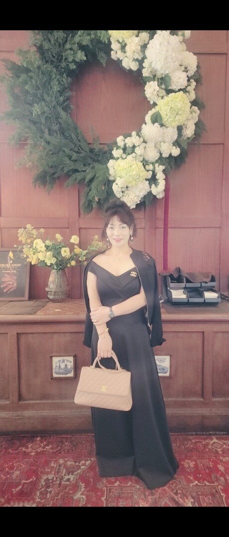 라이트핑크 캐비어 코코 핸들 금장 체인 라지 토트백 리뷰 사진 1