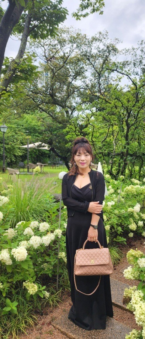 라이트핑크 캐비어 코코 핸들 금장 체인 라지 토트백 리뷰 사진 2