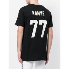 18SS 레스아티스트 KANYE77 등로고 루즈핏 반팔티셔츠 썸네일 4