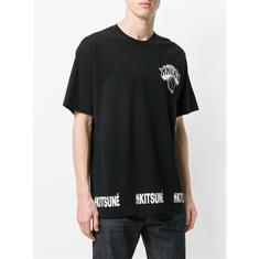 18SS 매종키츠네 NBA콜라보 루즈핏 반팔티셔츠 썸네일 3