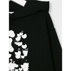 17FW 세일 MSGM 스팽글로고 후드 롱맨투맨 썸네일 1