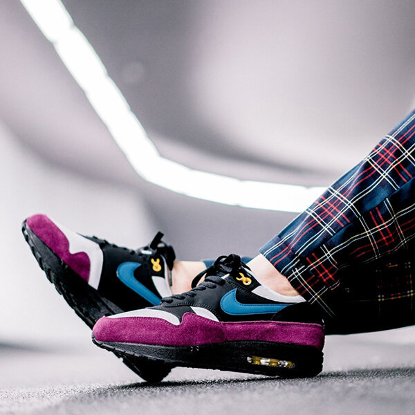 우먼)나이키 에어맥스 1 Nike WMNS Air Max 1 (BlackGeode TealLight Silver