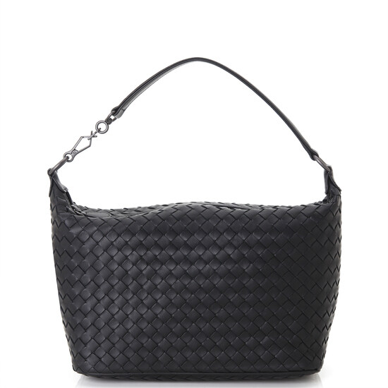 Bottega veneta intrecciato nappa discount brunito loop handle bag