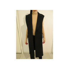 Martin Margiela - [세일] MM6 MAISON MARGIELA 투웨이 블랙 롱코트 썸네일 3