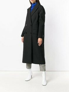Martin Margiela - [세일] MM6 MAISON MARGIELA 투웨이 블랙 롱코트 썸네일 6