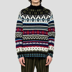 MSGM - [세일] MSGM 멀티 패턴 울 니트 2540MM146 184548 썸네일 3