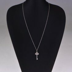 티파니 플뢰르 드 리스 키 목걸이 썸네일 1