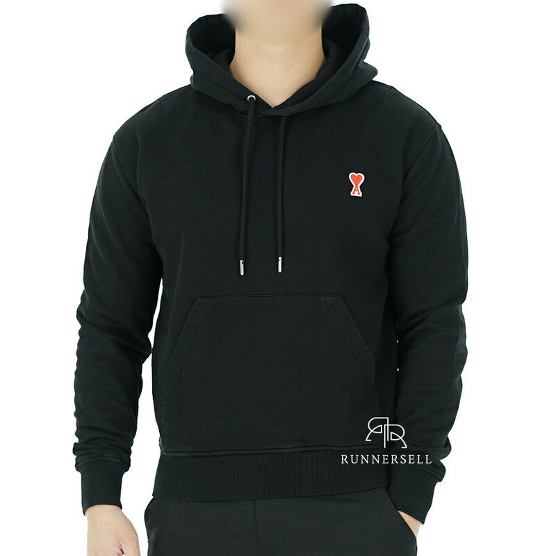 20FW 아미 하트 로고 후드 블랙 A20HJ008 730 001 - 리본즈 코리아(REEBONZ KOREA) - PGPS
