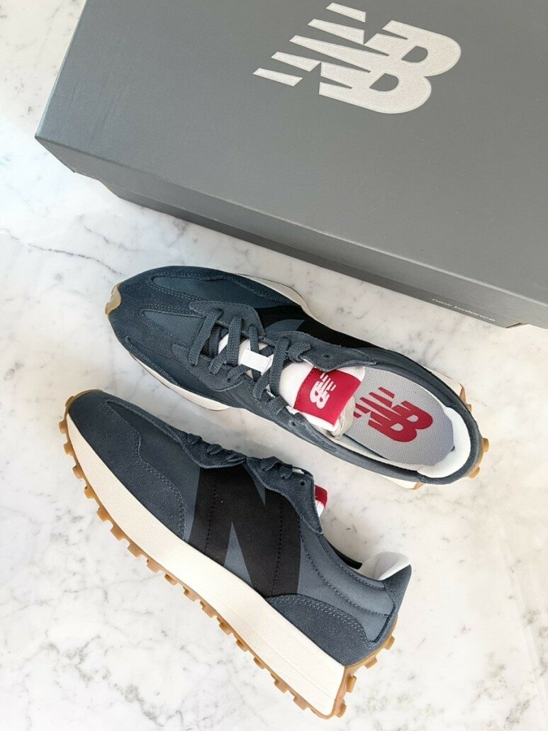 뉴발란스 20SS 남성 로우탑 스니커즈 뉴발란스 327 데님 네이비 MS327STE MENS - 리본즈 코리아(REEBONZ KOREA)