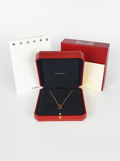 까르띠에 러브링 로즈골드 여성 목걸이 1251021305 썸네일 1