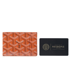 논현더팩토리 20SS 고야드 인서트 카드 지갑 오렌지 썸네일 4