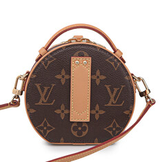 브라운 모노그램 미니 부아뜨 샤포 수플 크로스백 썸네일 2