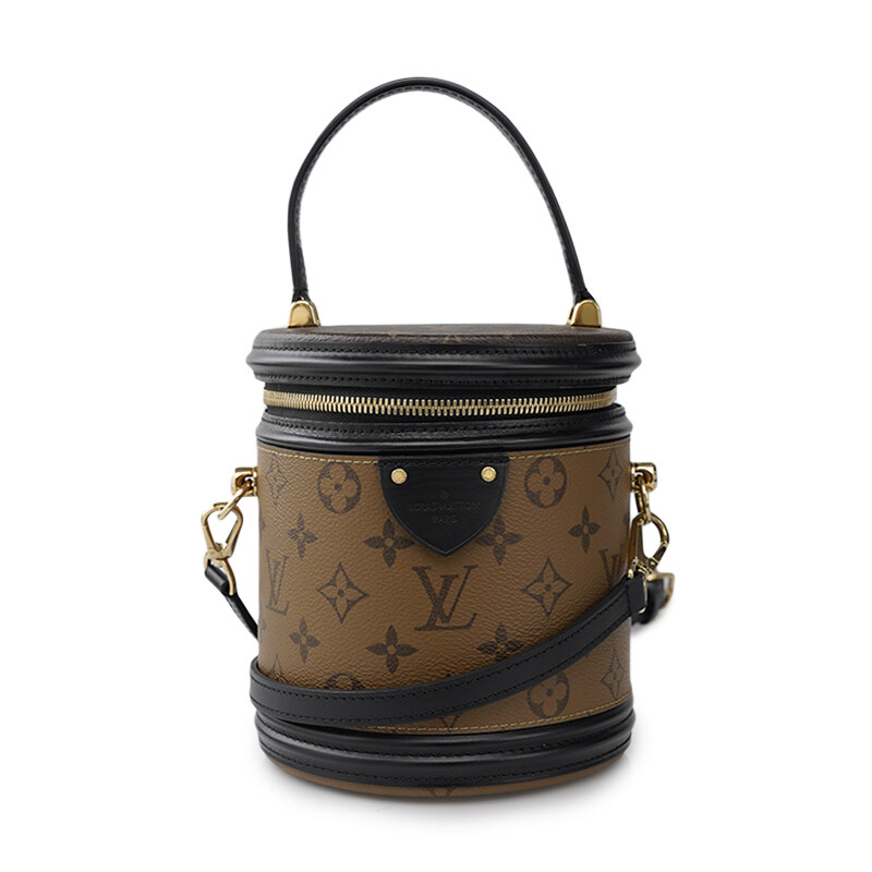 블랙 모노그램 리버스 깐느 토트백 - Louis Vuitton