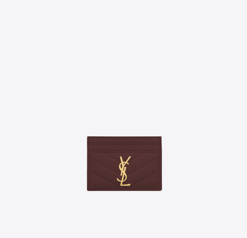 [파리피플] 생로랑 엠보스드 모노그램 YSL 카드지갑 루즈 423291BOW016475 - 리본즈 코리아(REEBONZ KOREA)