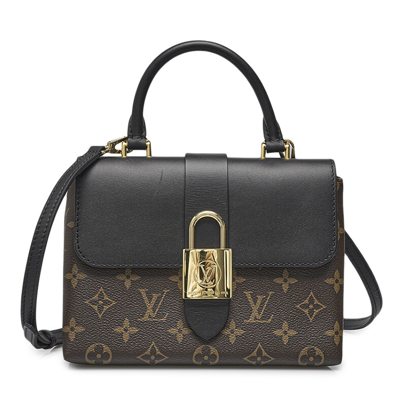 블랙 모노그램 록키 BB 토트백 - Louis Vuitton