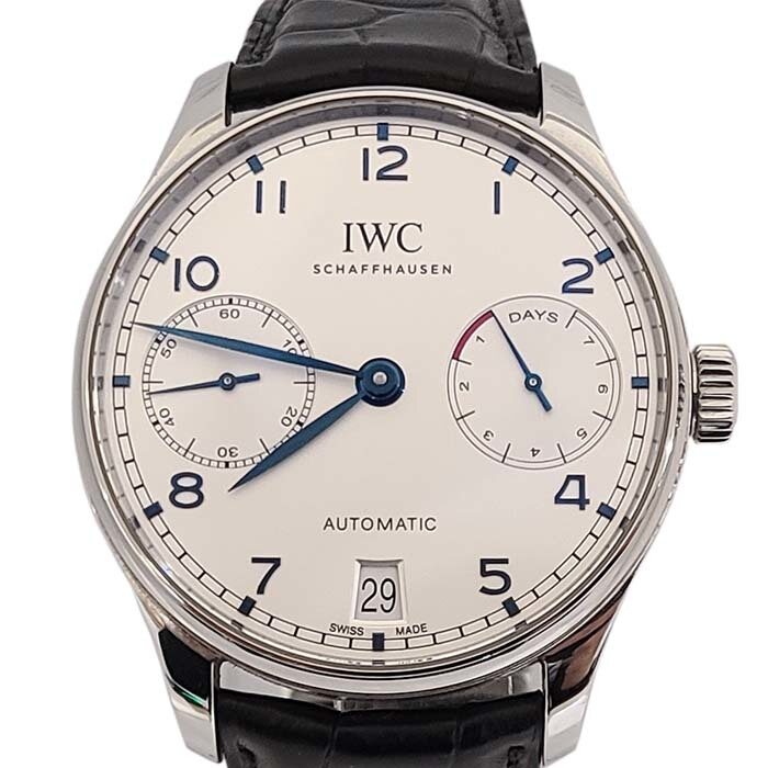 IWC 포르투기저 7days 스틸 시계  - IWC