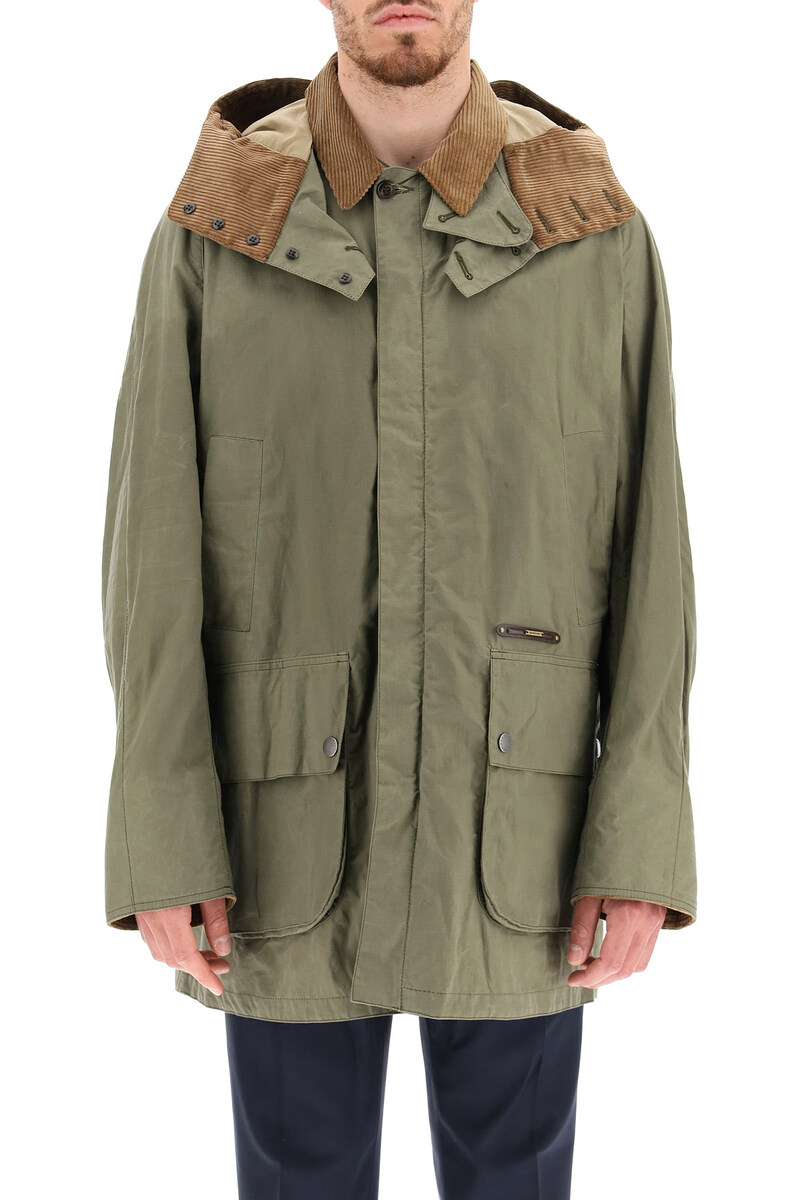 barbour gold standard parka