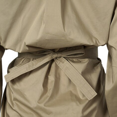 [SS22] 베이지 V넥 셔츠 원피스 W 221 DR451 LF724 607 썸네일 5