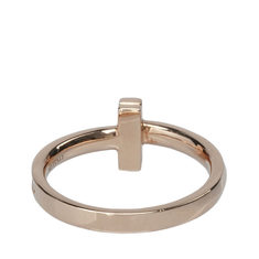 (10호) 로즈 골드 다이아 18K T1 반지 썸네일 1