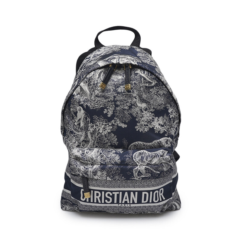 블루 트왈 드 주이 트래블 백팩 - Christian Dior