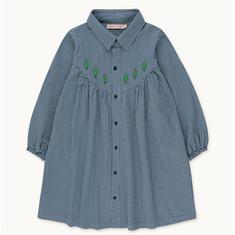 22FW 타이니코튼 TREES CHECK DRESS