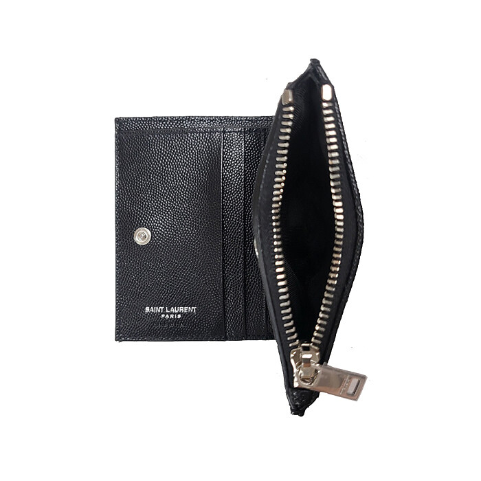 Saint Laurent MONOGRAM EAST/WEST WALLET IN CROCODILE EMBOSSED LEATHER  453276 C9H0U 1000 