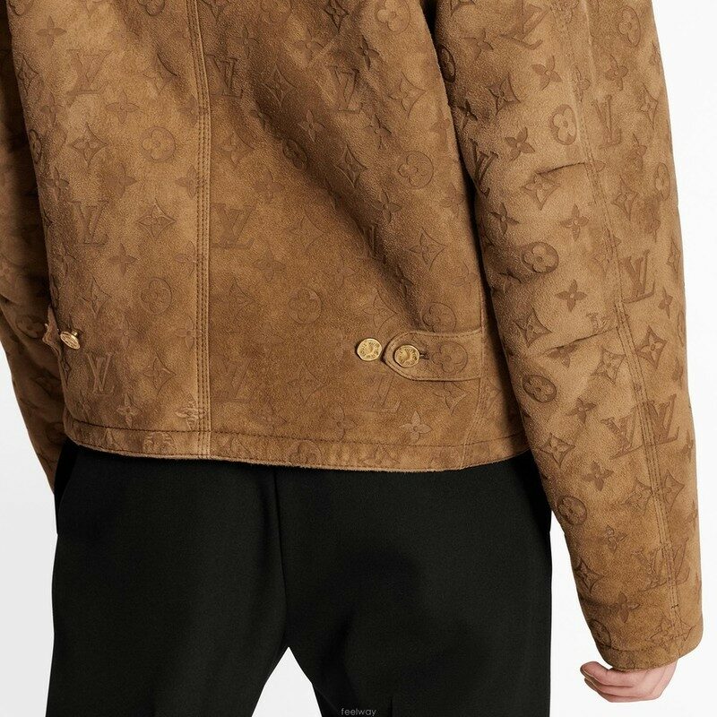 LOUIS VUITTON 1AAGPY Embellished LV Graphic Hockey Track Top zip jacket  Blouson