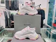 [데케이드대구] 발렌시아가 트리플S 라이트핑크 옐로우 썸네일 4