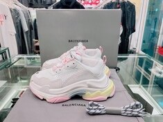[데케이드대구] 발렌시아가 트리플S 라이트핑크 옐로우 썸네일 2