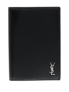 생로랑 남성 MONOGRAM LEATHER WALLET 6076591JB0E1000
