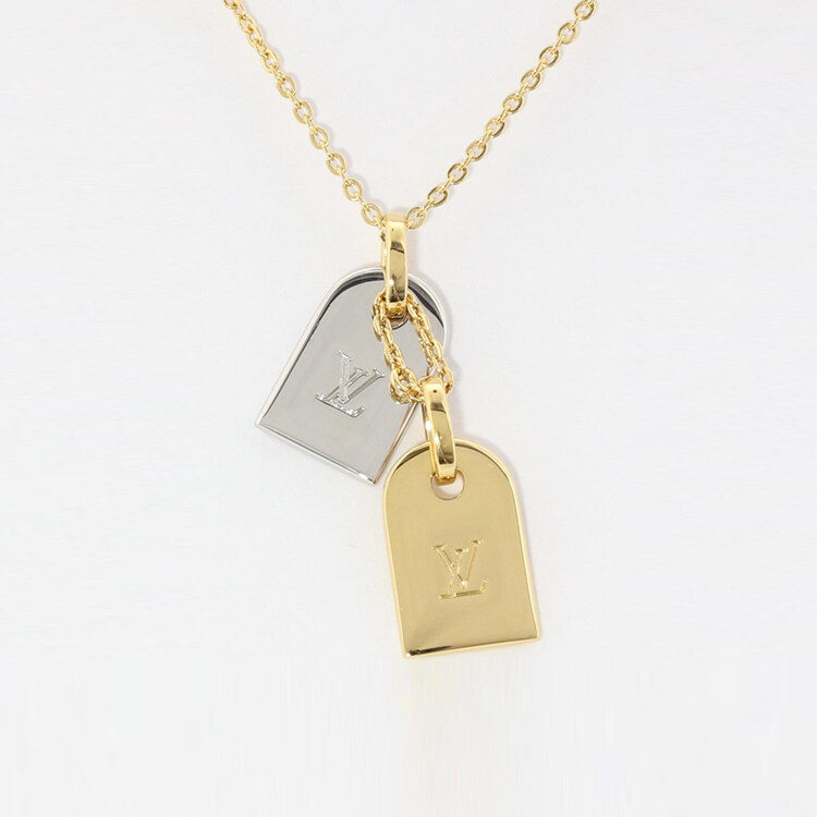 LOUIS VUITTON-LV ICONIC AQUAMARINE NECKLACE M00982