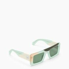 [폰테스텔라] 2023 [11M] 오프화이트 OERI069 선글라스 선글래스 안경 여성 SEATTLE 뿔테 로고 그린 S23PLA001 OERI069S23PLA0015955