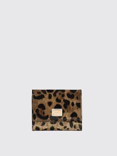 (N03) 돌체앤가바나 여성 Dolce   gabbana wallet in leather with animal print