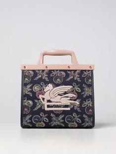 (N03) 에트로 여성 Shopping bag love trotter etro in jacquard cotton with multicolor meline
