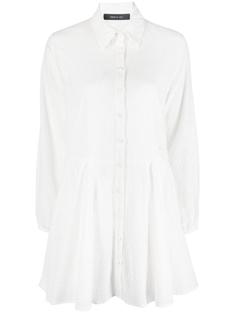 [A94]페데리카토시 FTE23AB034.0PZ00160001 여성 미니원피스 숏원피스 Federica Tosi White chemisier mini dress