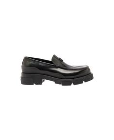 지방시 terra Black Loafers With Logo And Chunky Platform In Leather Man 13173894