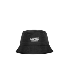 디스퀘어드2 남성 Ceresio 9 Black Bucket Hat Nero