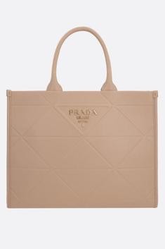 [E]프라다 여성 토트백 가방 1BA378VOCOASKF0036 PRADA Prada Symbole medium embossed leather tote bag