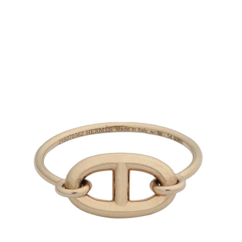 (13호) 로즈 골드 18K 샹달 론드 반지 - Hermes