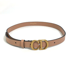 LOUIS VUITTON M67302 Ceinture VVN Trece belt Knitting belt Leather Brown