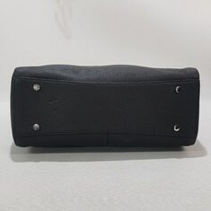 러브캣 블랙 레더 토트 크로스백 썸네일 5