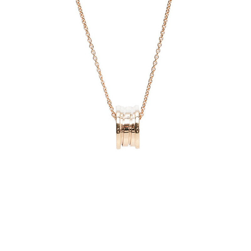 로즈 골드 18K 비제로원 목걸이 - Bvlgari