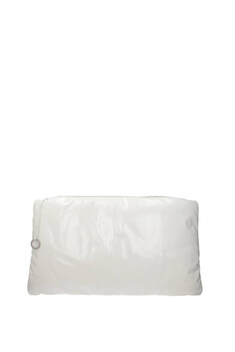 ss23 Clutches pillow Leather White Bag 298457