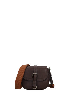 ss23 Crossbody Bag francis Leather Brown Dark Brown Bag 305350