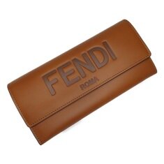 [비엔비명품관] FENDI 펜디 여성 로고 로마 장지갑