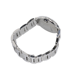 실버 화이트 발롱 블루 미듐 오토매틱 스틸 시계 (33mm) 썸네일 1