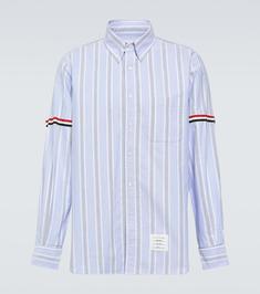 (제이드샵)23SS 톰브라운 Striped grosgrain armband shirt
