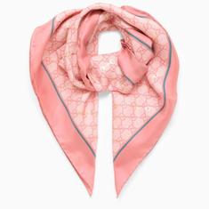 구찌 FW23/24 Pink scarf with GG clamp 6625763G001/N_GUC-5969