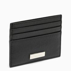 페라가모 FW23/24 Black leather card holder 0766003LE/N_FERRA-NR