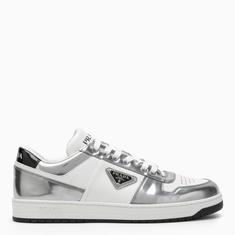 프라다 SS23 Downtown white silver trainer 2EE3640003LL2/M_PRADA-F0J36